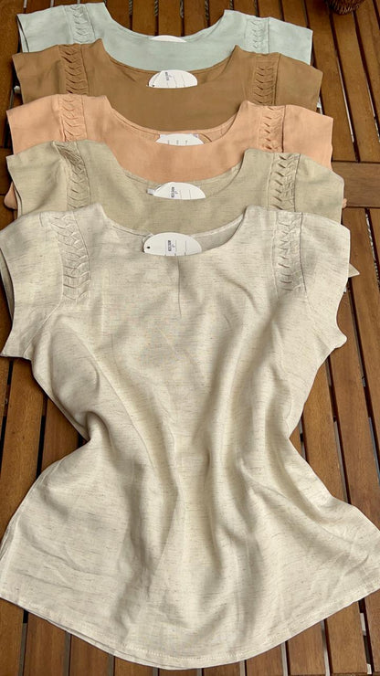 Blusa de Linho Confort