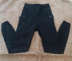 Calça jogger em linho com elasntano